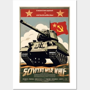 Soviet warrior tank Posters and Art